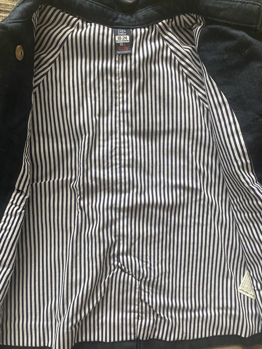 детско дънково палто Zara