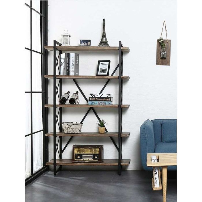 Американский стеллаж для хранения из кованого железа, ретро-гостиная