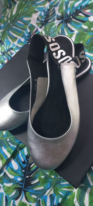 Балетки 38р натуральная кожа