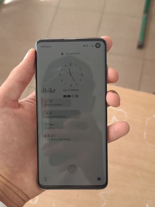 Samsung S10 qar dak yok holati 8/10  sarapinalari ba kelishiladi