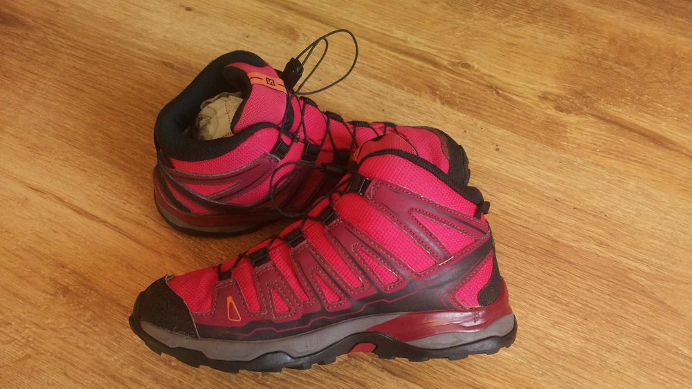 SALOMON X-Ultra Mid Gtx J GORE-TEX размер EUR 36 / UK 3,5 водонепромокаеми - 709