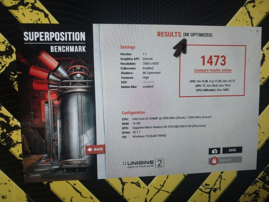 Игровая Видеокарта RX