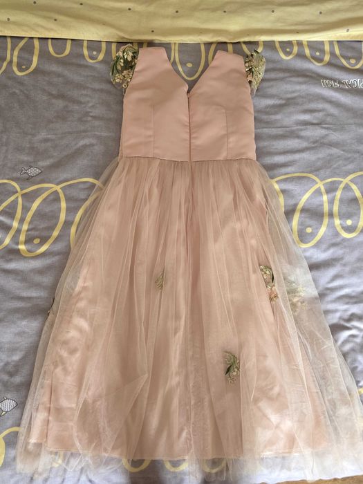 Rochie roz trandafiriu