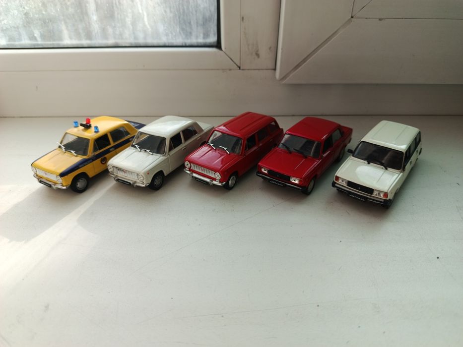 Модели Ваз 1:43 Deagostini
