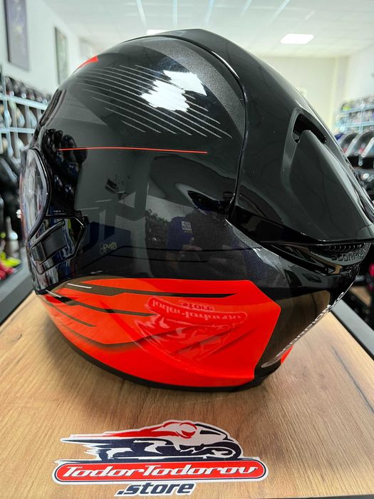 Мото каска за мотор SCORPION EXO-1400 EVO 2 LUMA 2025,M 57-58см,очила