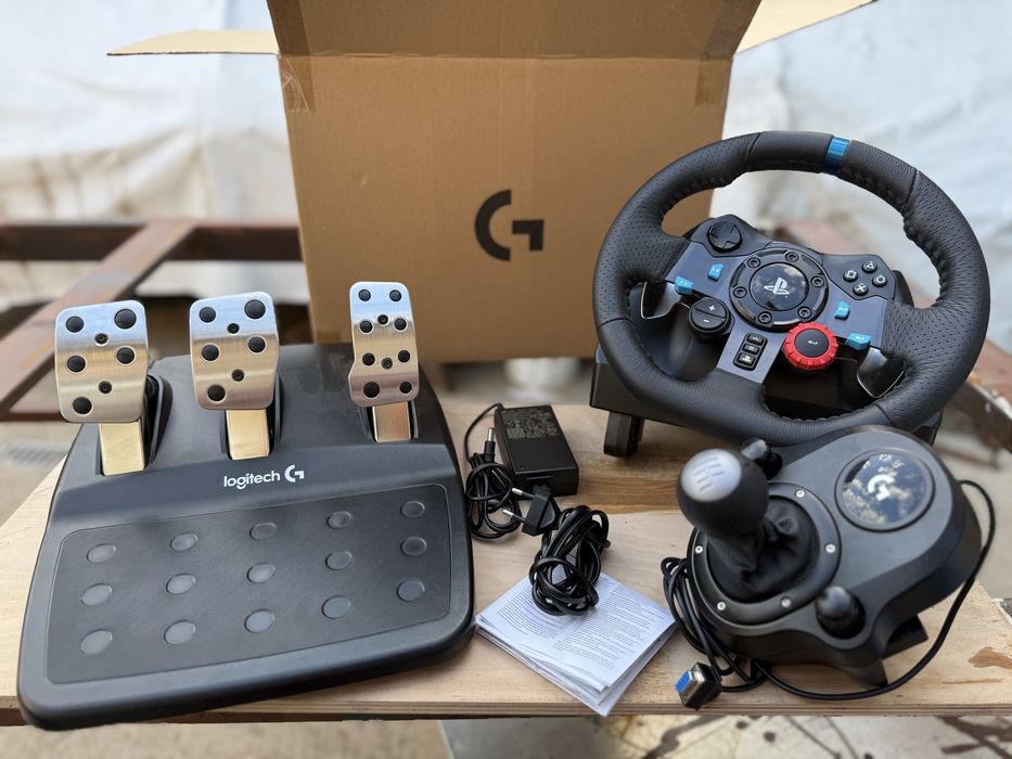 Logitech G29 с ГАРАНЦИЯ + игра The CREW MOTORFEST!!!