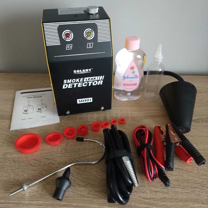 Пушек машина за откриване на течове. Димен тестер на турбо пътища