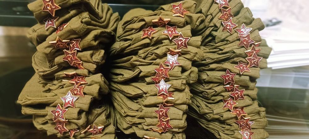 Пилотка шапка 9 мая атрибутика лента звезда