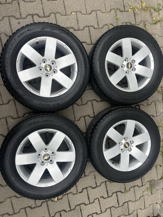 Jante 5x115mm, anvelope 225/65 R17, Chevrolet Captiva, Opel Antara