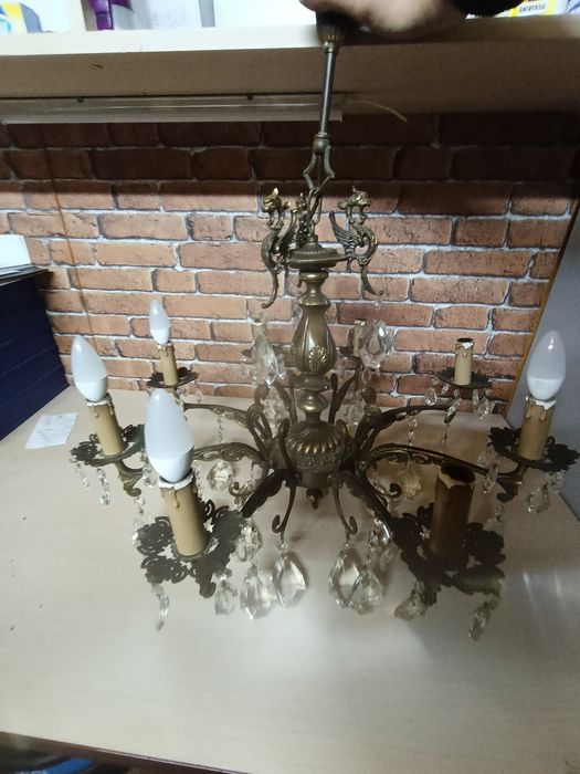 Candelabre vechi din bronz