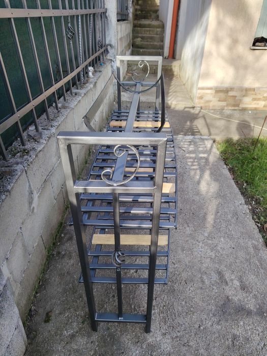 Барбекю скара с капак за опушване ново