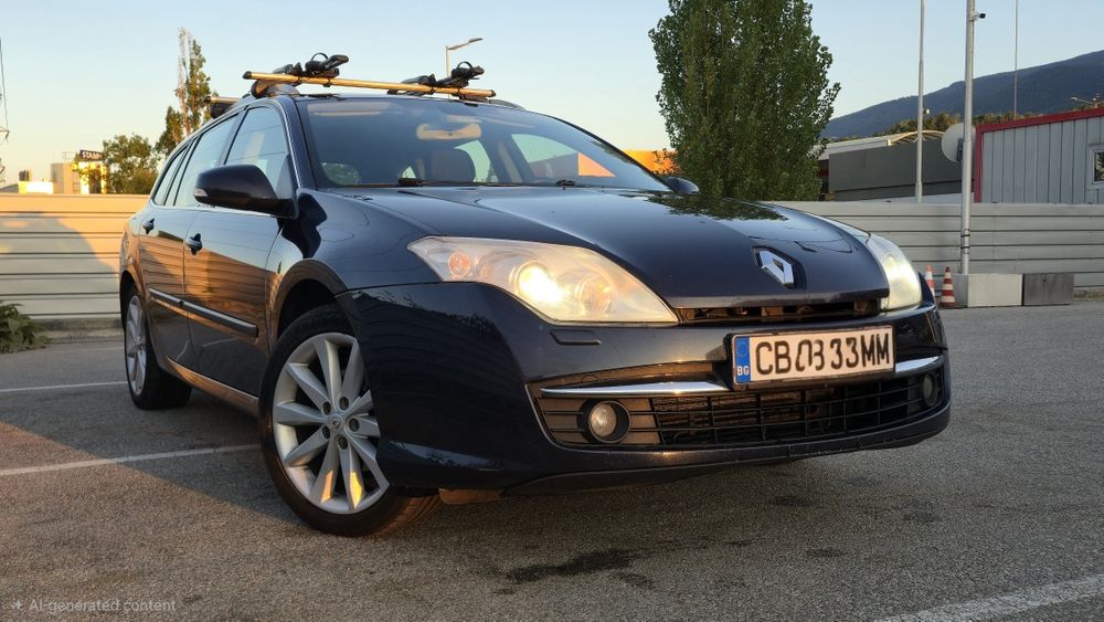 Renault Laguna 3 Grandtour, 2.0T, 170 к.с., автоматик, бензин/газ