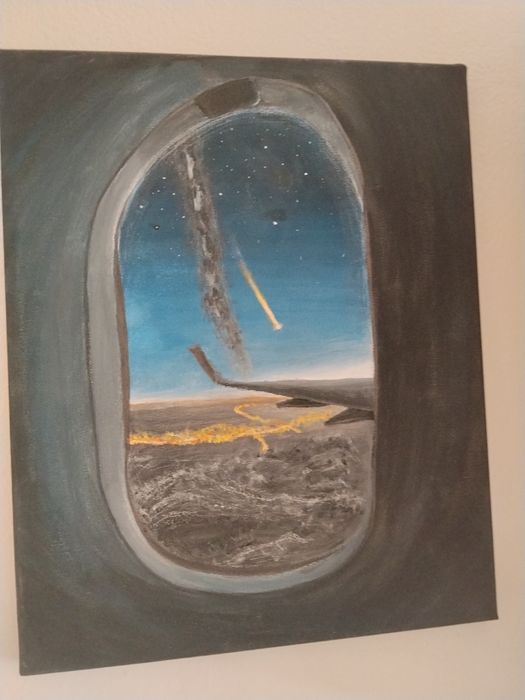 Vând tablou pictat manual între 50-100 de lei