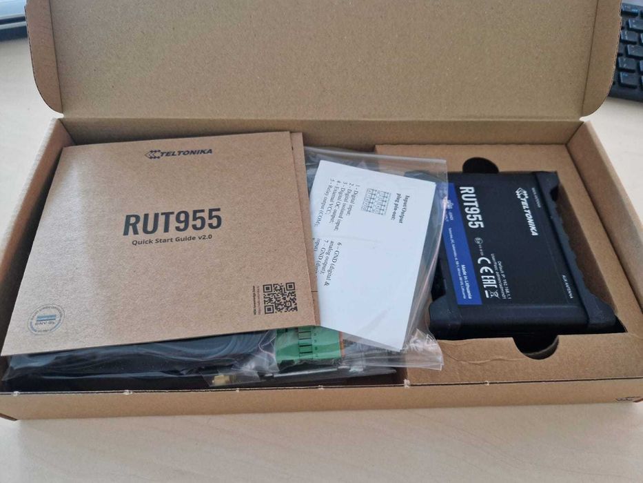 Router Professional Industrial Teltonika RUT955, 4G (LTE), VPN