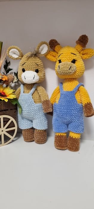 Jucării croșetate manual