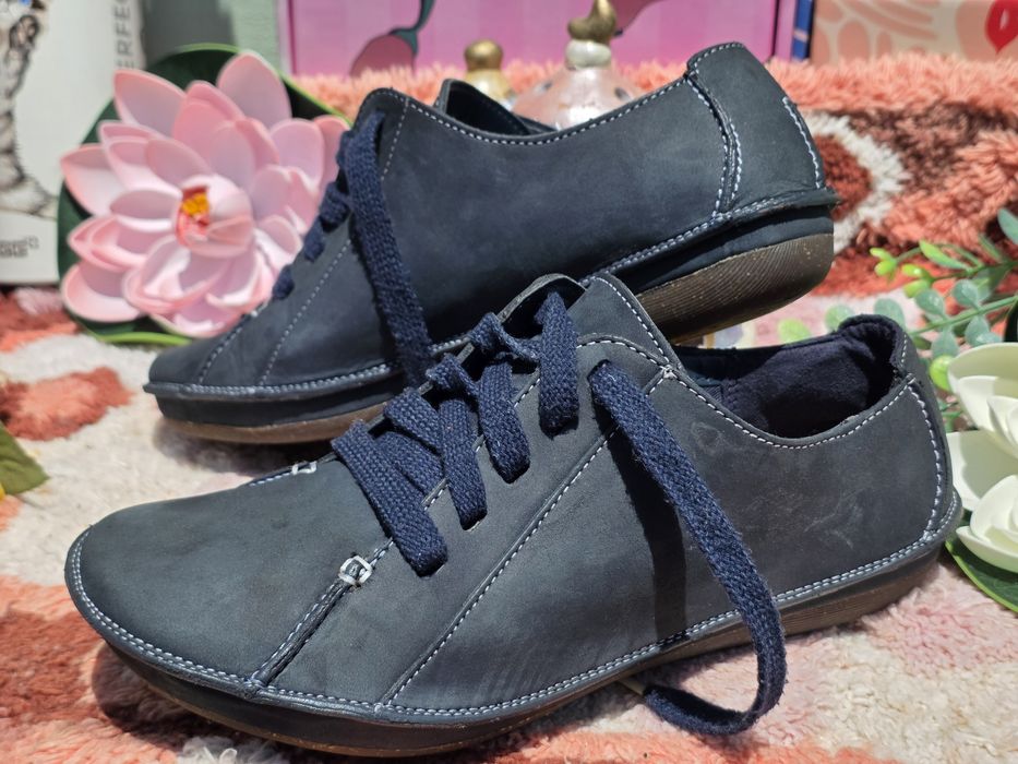 Clarks обувки естествена кожа N40