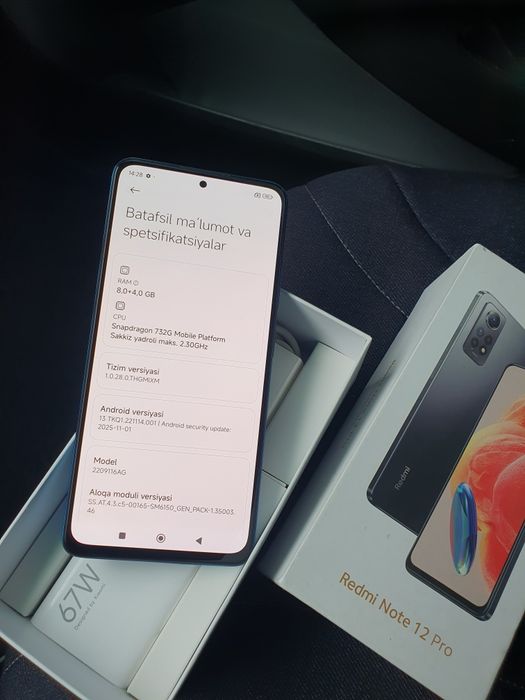 Redmi note 12 Pro 12/256Gb продам