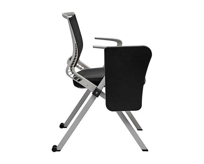 Кресло для посетителей складное с пюпитром