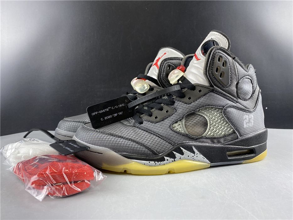Air Jordan 5 x Off-White Muslin