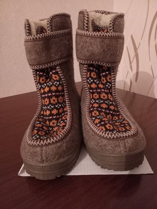 Полусапожки войлочные