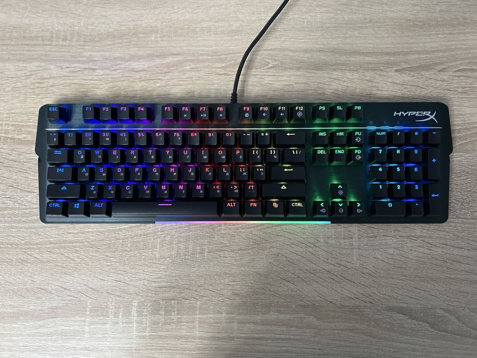 Игровая клавиатура Hyperx Alloy MKW100 (Red switches | RGB | USB)
