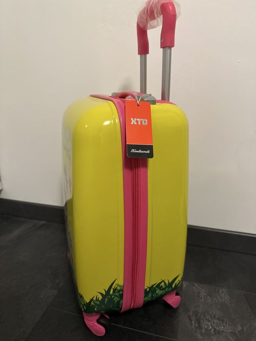 Troler/geamantan de copii pe 4 roți