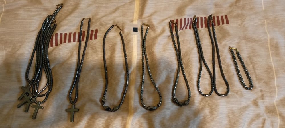 Колиета от хематит, за здраве и енергийна защита