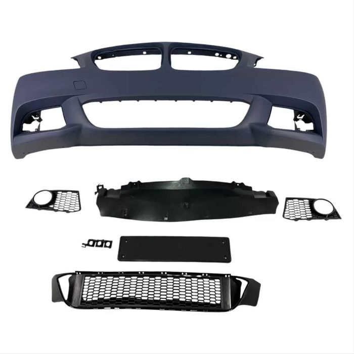 Предна броня BMW F10 / F11 M-Tech (10–17) – Грундирана, С или Без PDC