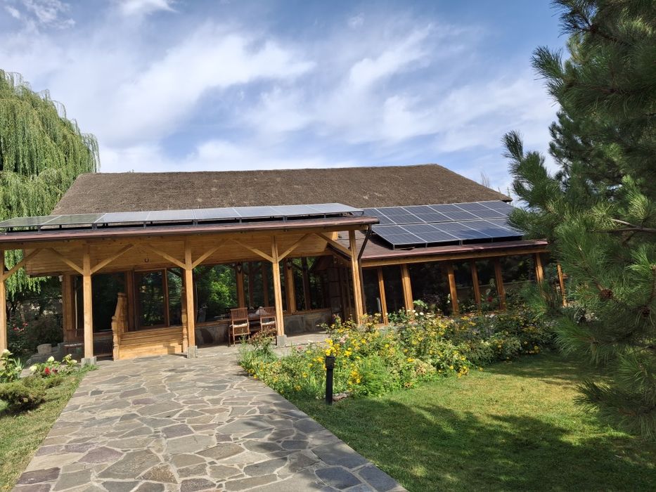 Установка солнечный панели