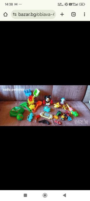 Кукли,плюшени играчки, активна  музикална гимнастика за бебе