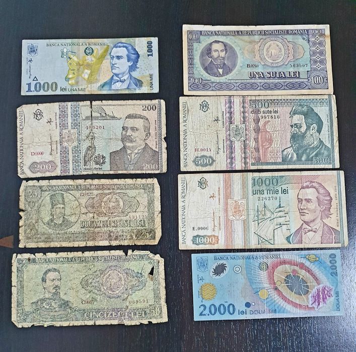 Colecție bancnote românești