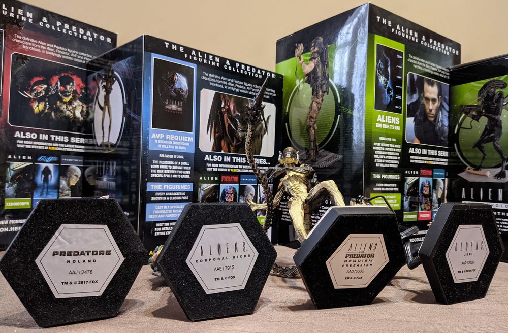 Фигурки The Alien & Predator Figurine Collection Eaglemoss