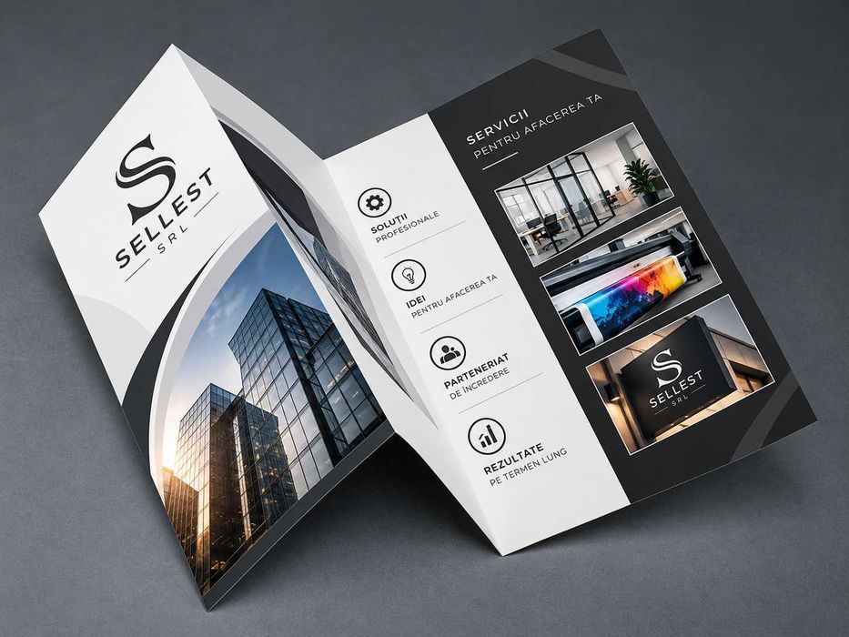 Producție Bannere, Pliante, Flyere, Cărți Vizită, Autocolante, Personalizări, Grafică