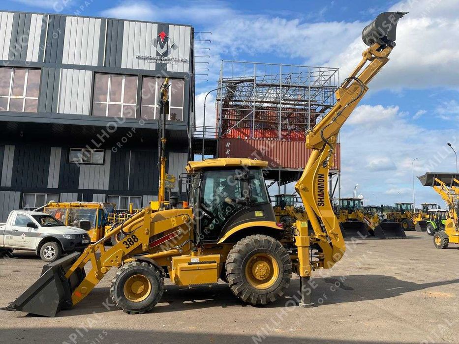 Экскаватор - погрузчик SHANMON 388