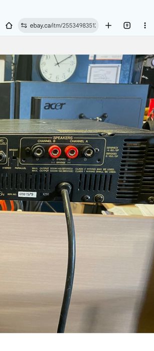 Vând stație, putere, amplificator, Yamaha P-3200