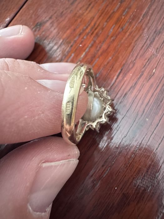 кольцо желтое золото 585