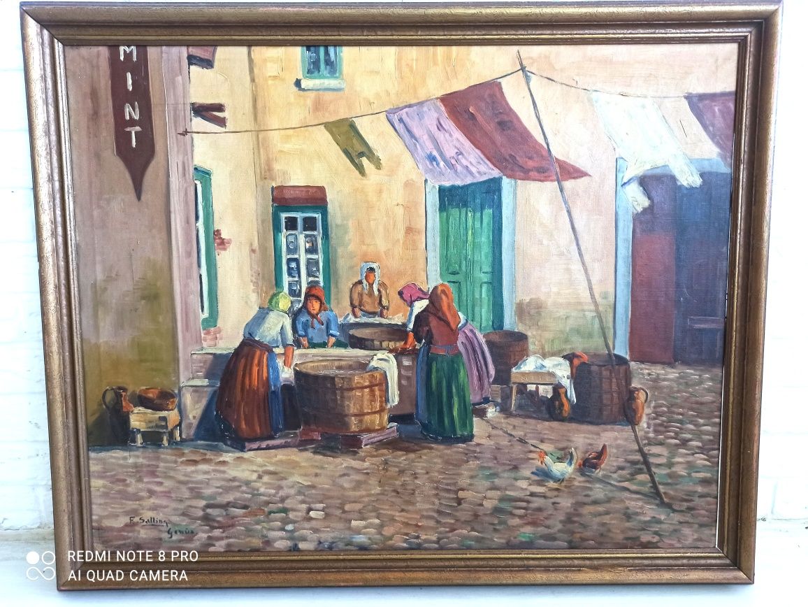 Картина масло 95/77 гр. София Красна поляна 2 • OLX.bg