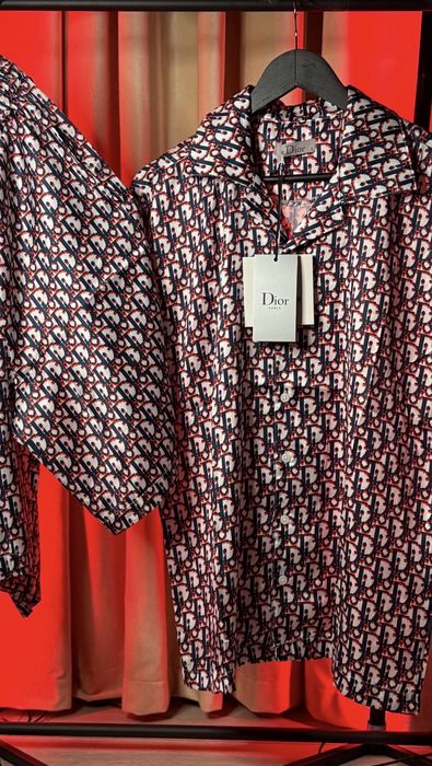 Compleu Dior Satin rosu