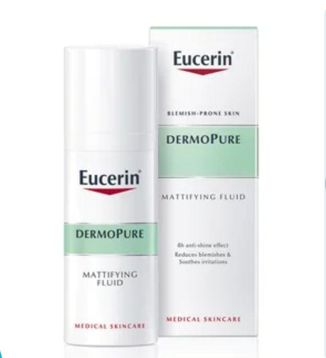 Fluid matifiant  Eucerin DermoPure