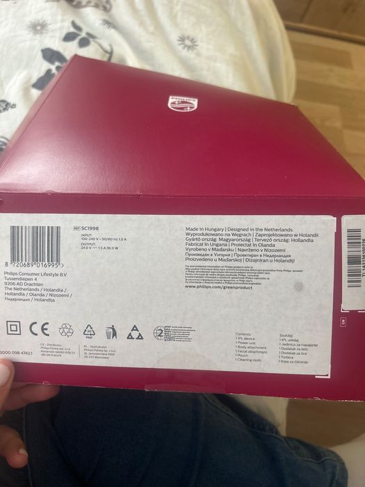 Фотоепилатор Philips SC1998/00 Lumea