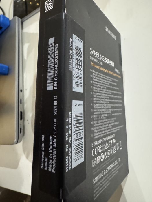 SSD Samsung M.2 NVMe 500GB NOU!