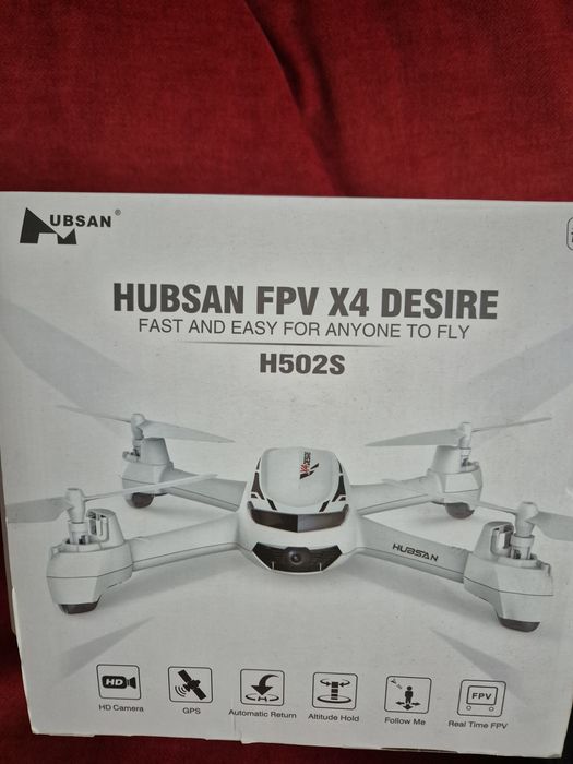 Drona hubsan fpv desire h502s
FAST AND EASY FOR ANYONE TO FLY


H502S