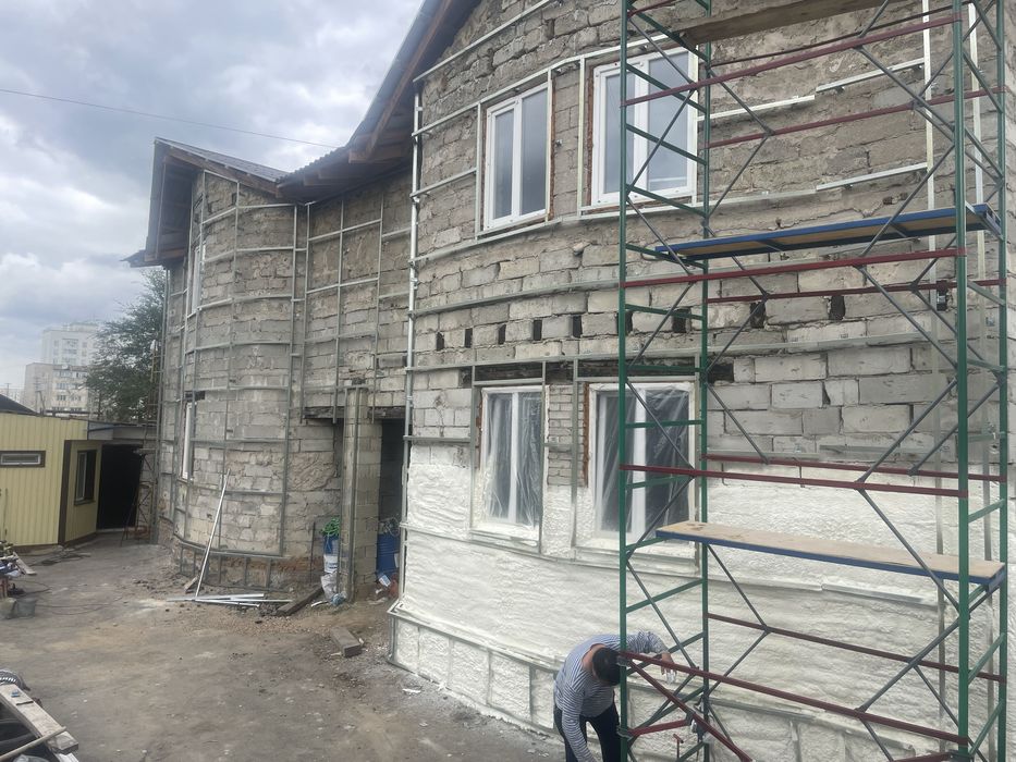 Утепление пенополиуретаном ппу термопеной.