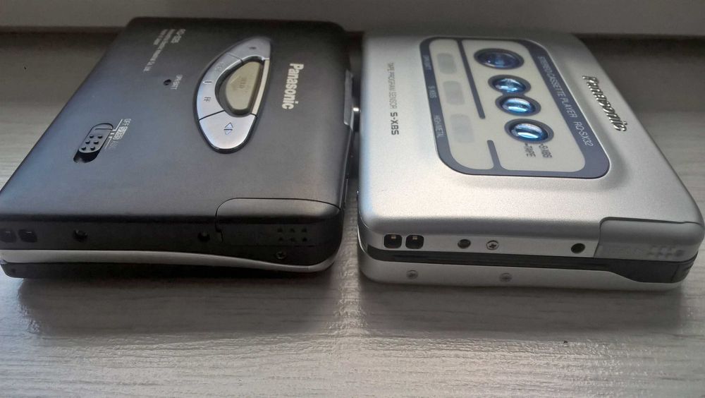 walkman PANASONIC RQ-S25 si RQ-SX32 colectie vintage caseta functionale electric