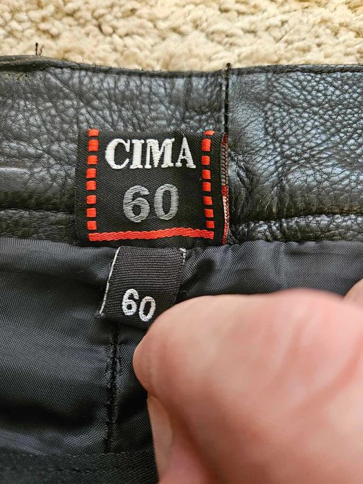 Pantaloni piele barbati Cima Top Line