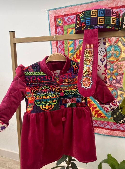 Детский Шапан ручеой работа