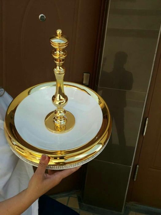 1- и 2-х ярусная Фарфоровая этажерка (Италия)