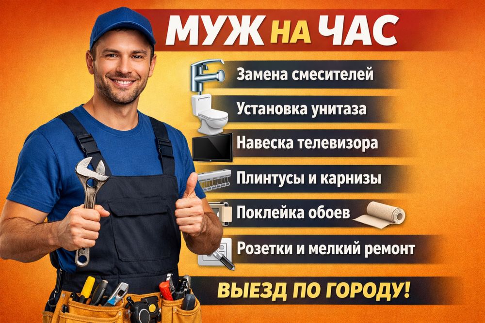 Муж на час.                    .