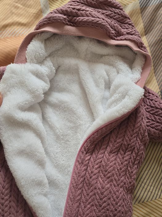 НОВ бебешки космонавт 3-6м