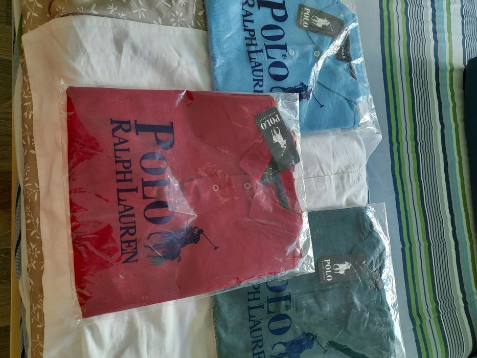 3 tricouri noi Polo-Ralph Lauren